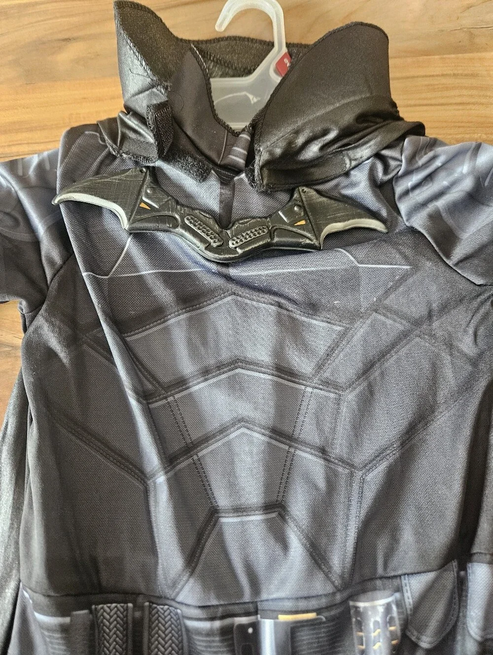 Batman Themed Kids Jumpsuit - Black Medium